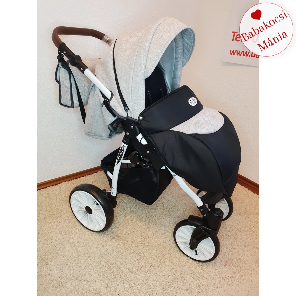Sportbabakocsi – Berry Baby Active - Mokka len