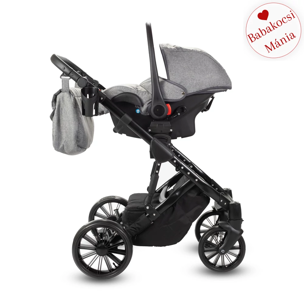 Babakocsi - Berry Baby Moon 3in1 - Blue Rainbow