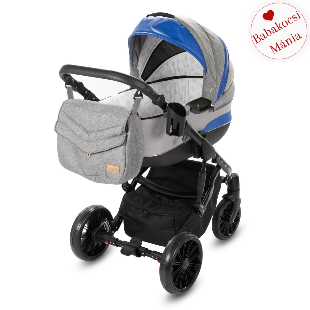 Babakocsi - Berry Baby Moon 3in1 - Blue Rainbow