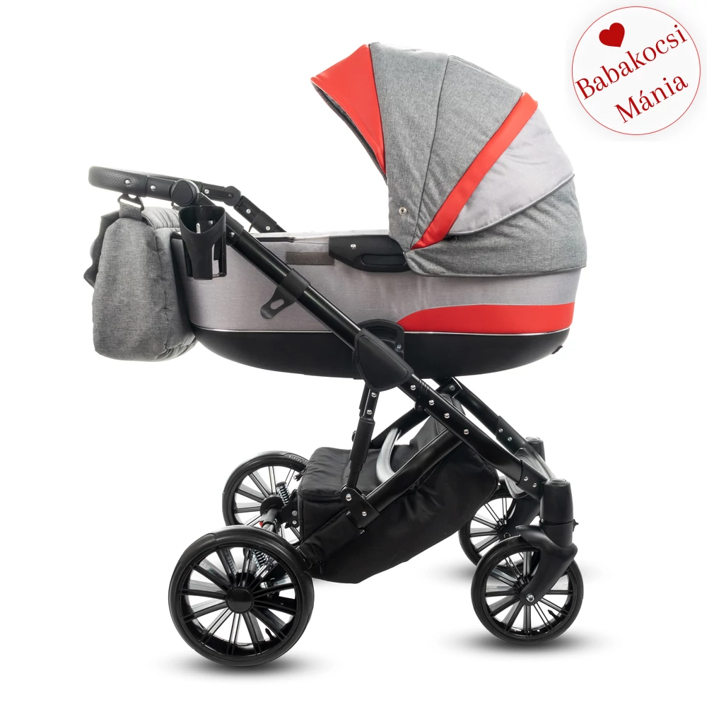 Babakocsi - Berry Baby Moon 3in1 - Red Rainbow