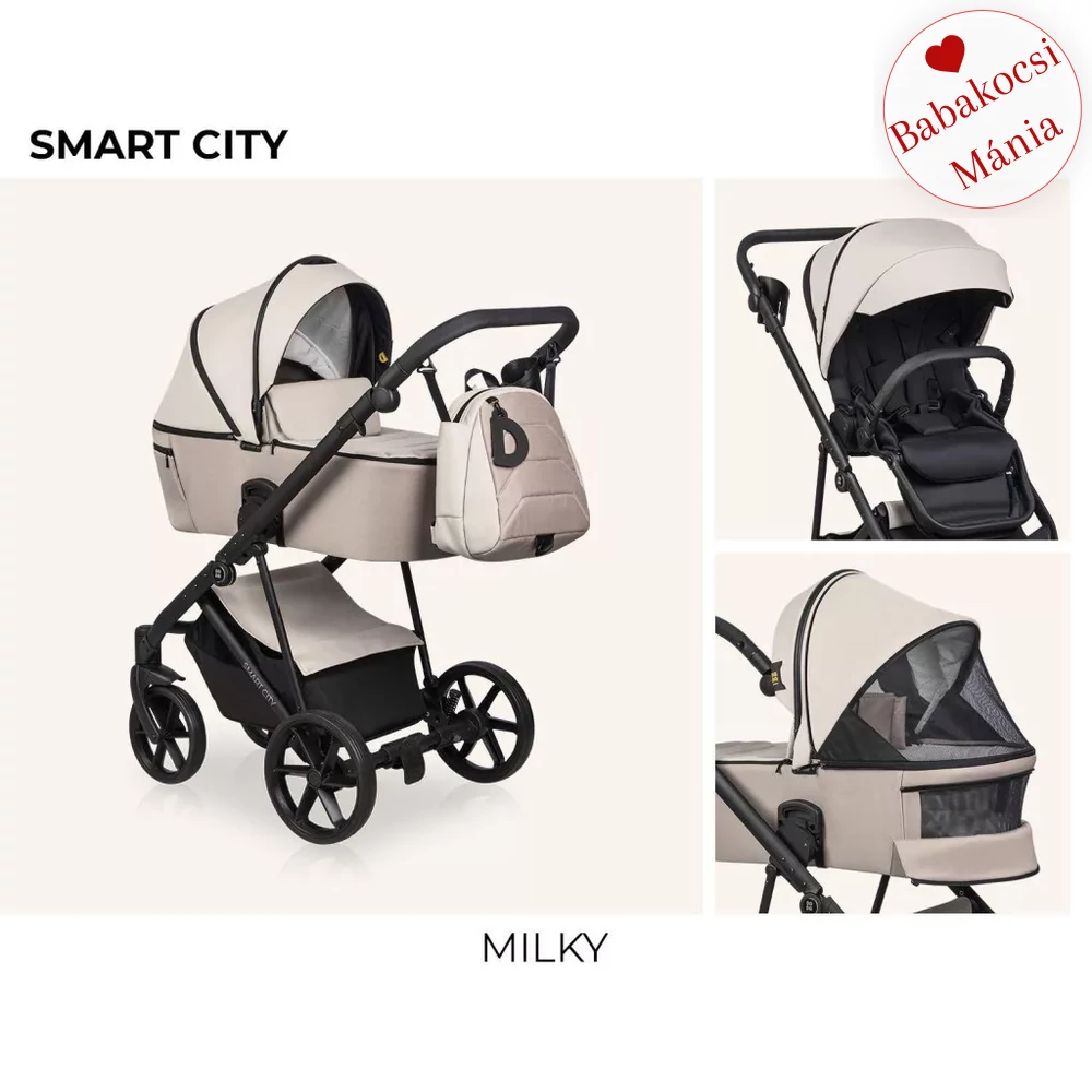 Babakocsi - Dada Paradiso SMART CITY 2in1 - Milky