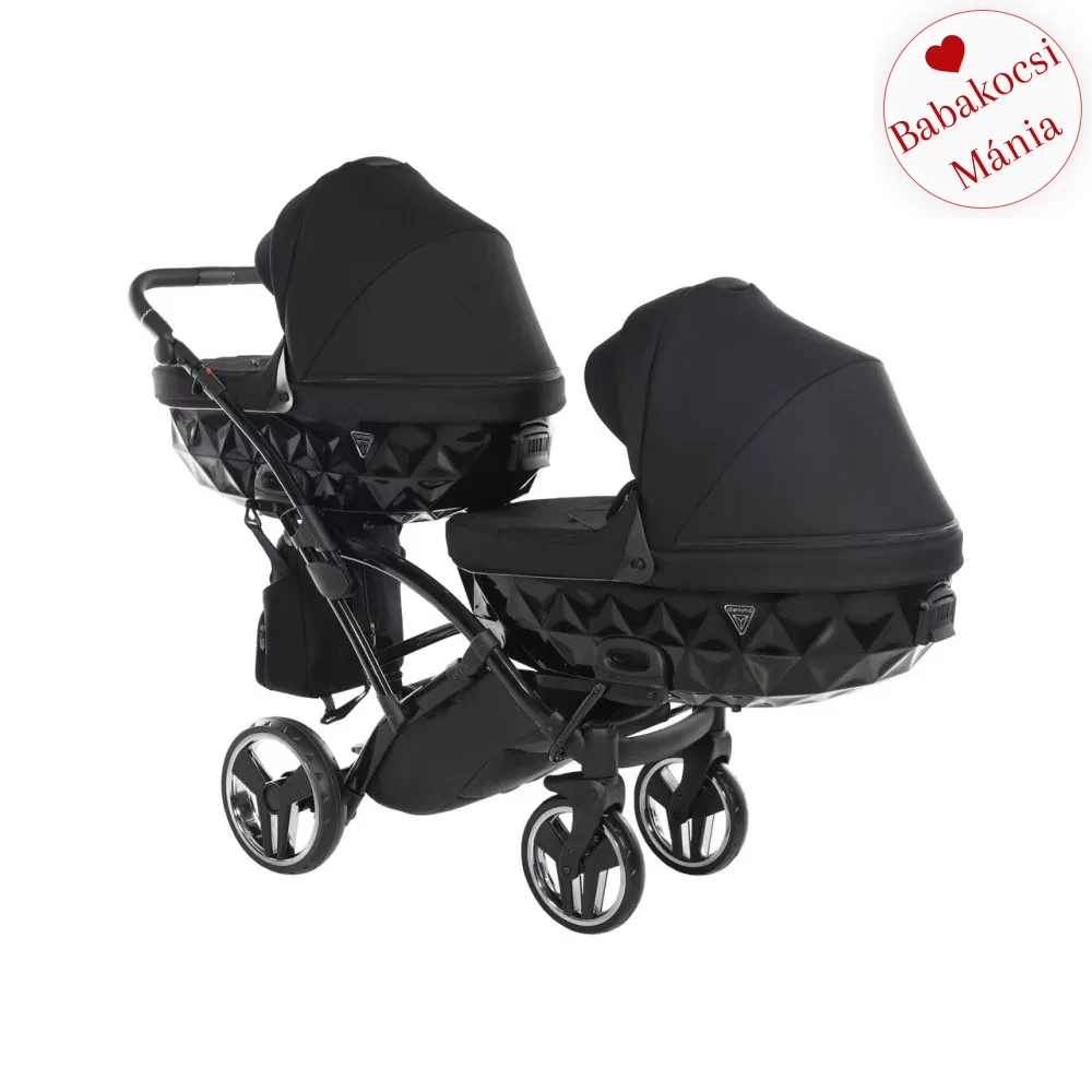 Junama többfunkciós ikerbabakocsi - DIAMOND BASIC DUO SLIM - 01