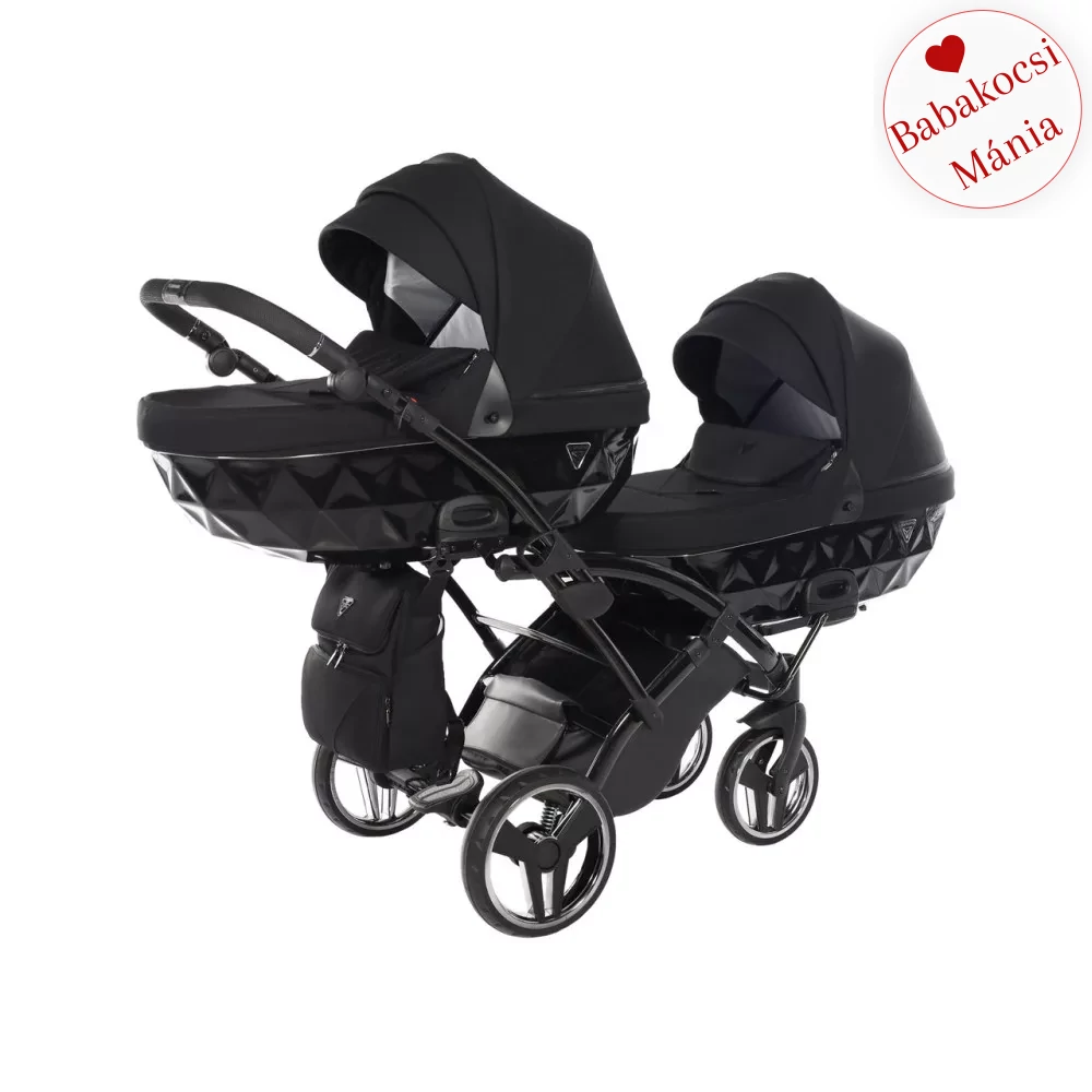 Junama többfunkciós ikerbabakocsi - DIAMOND BASIC DUO SLIM - 01