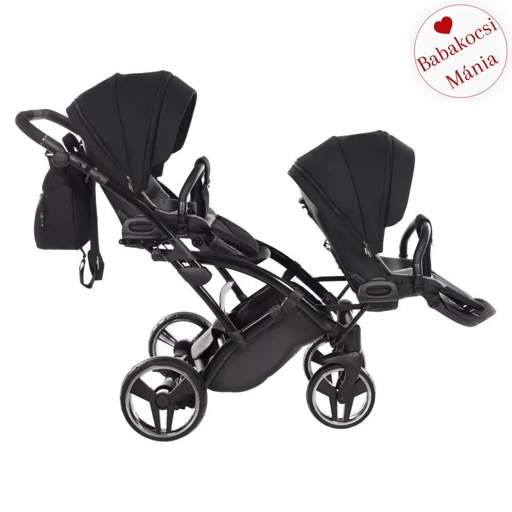 Junama többfunkciós ikerbabakocsi - DIAMOND BASIC DUO SLIM - 01