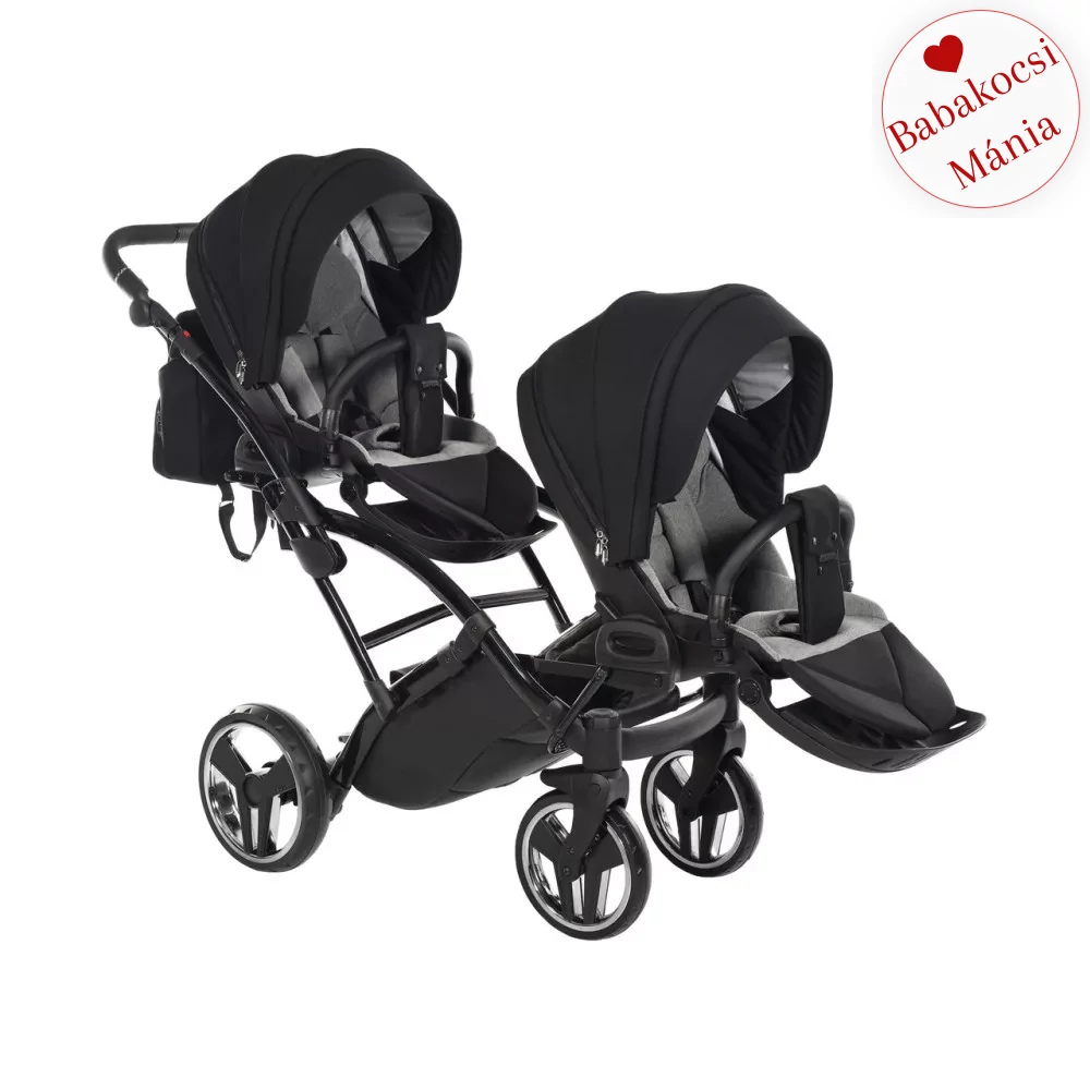 Junama többfunkciós ikerbabakocsi - DIAMOND BASIC DUO SLIM - 01