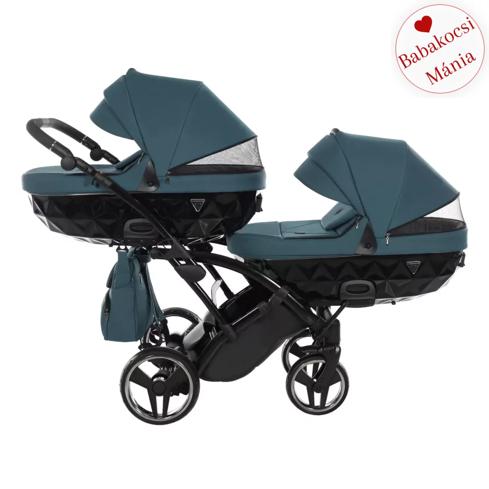 Junama többfunkciós ikerbabakocsi - DIAMOND BASIC DUO SLIM - 02