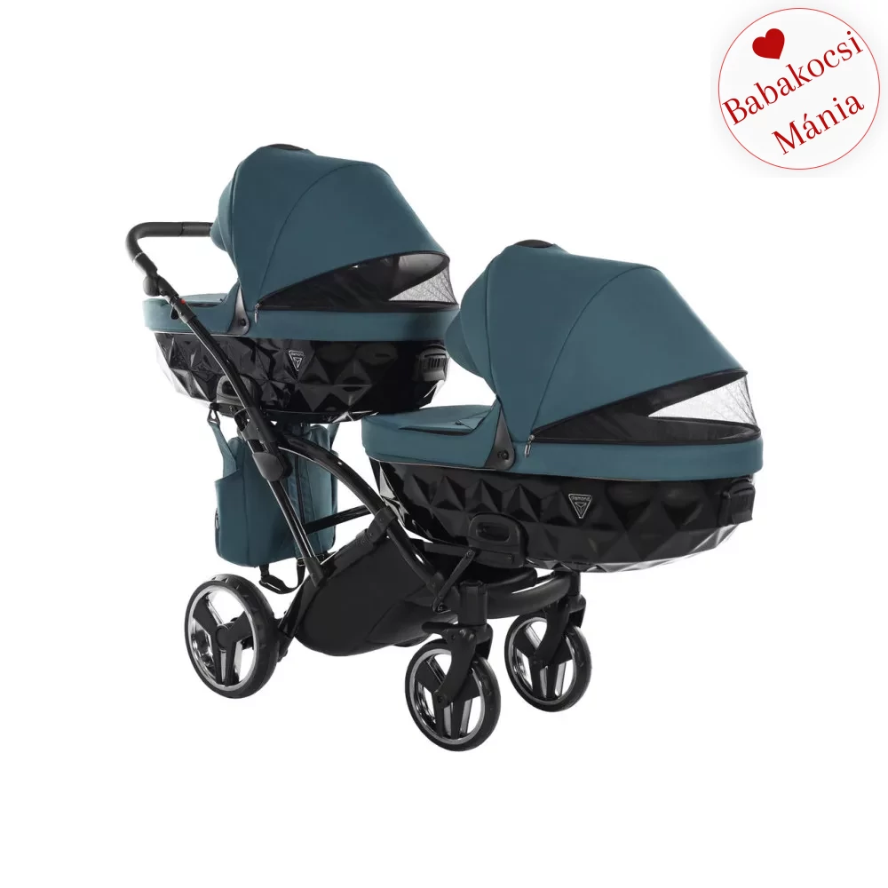 Junama többfunkciós ikerbabakocsi - DIAMOND BASIC DUO SLIM - 02