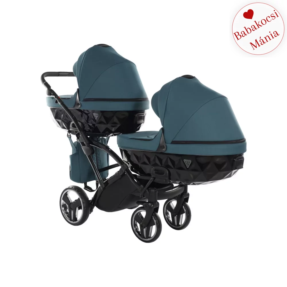 Junama többfunkciós ikerbabakocsi - DIAMOND BASIC DUO SLIM - 02