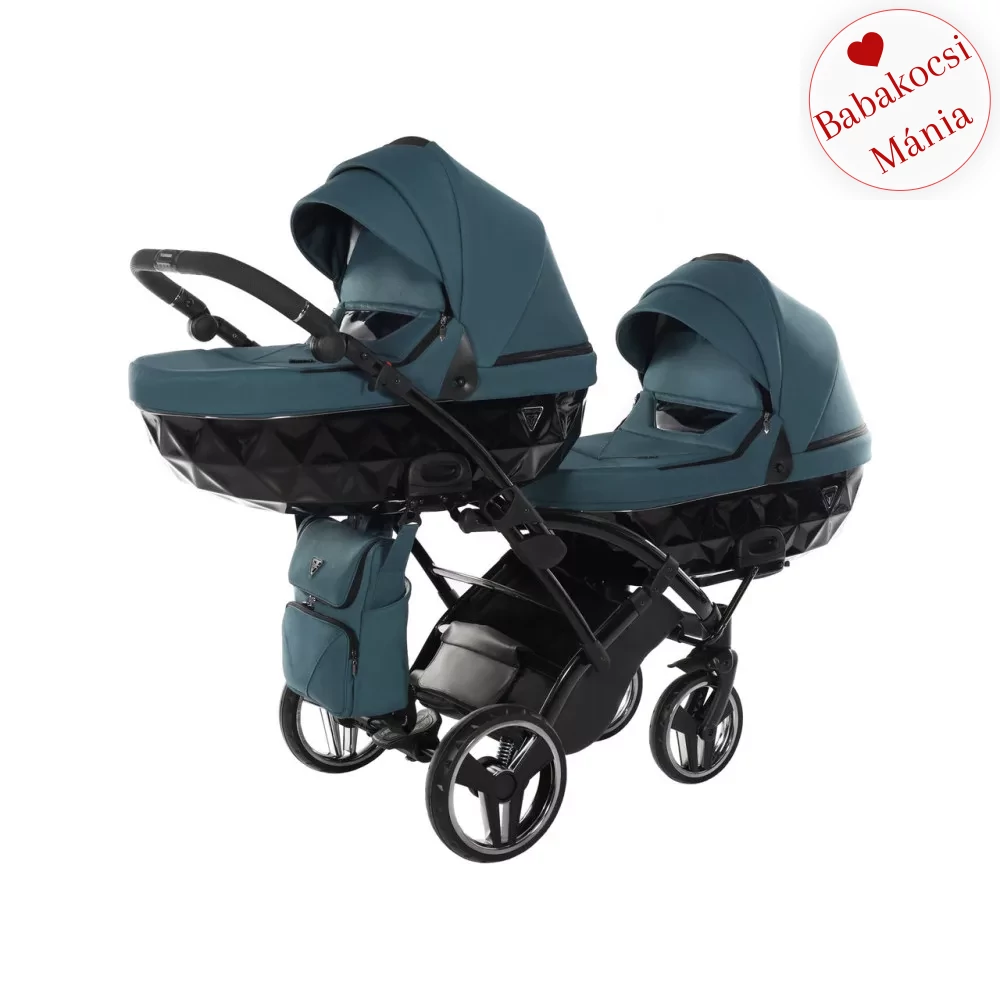 Junama többfunkciós ikerbabakocsi - DIAMOND BASIC DUO SLIM - 02