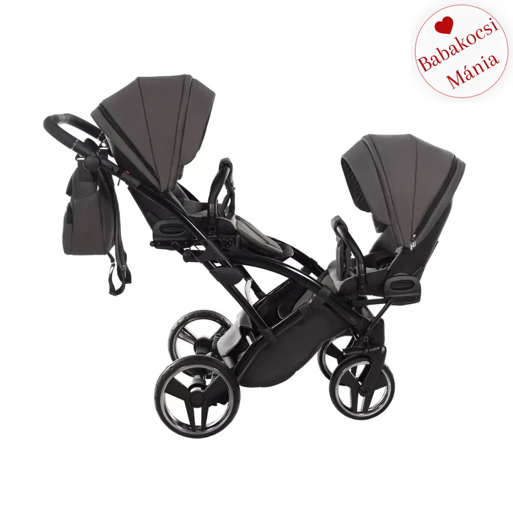 Junama többfunkciós ikerbabakocsi - DIAMOND BASIC DUO SLIM - 03