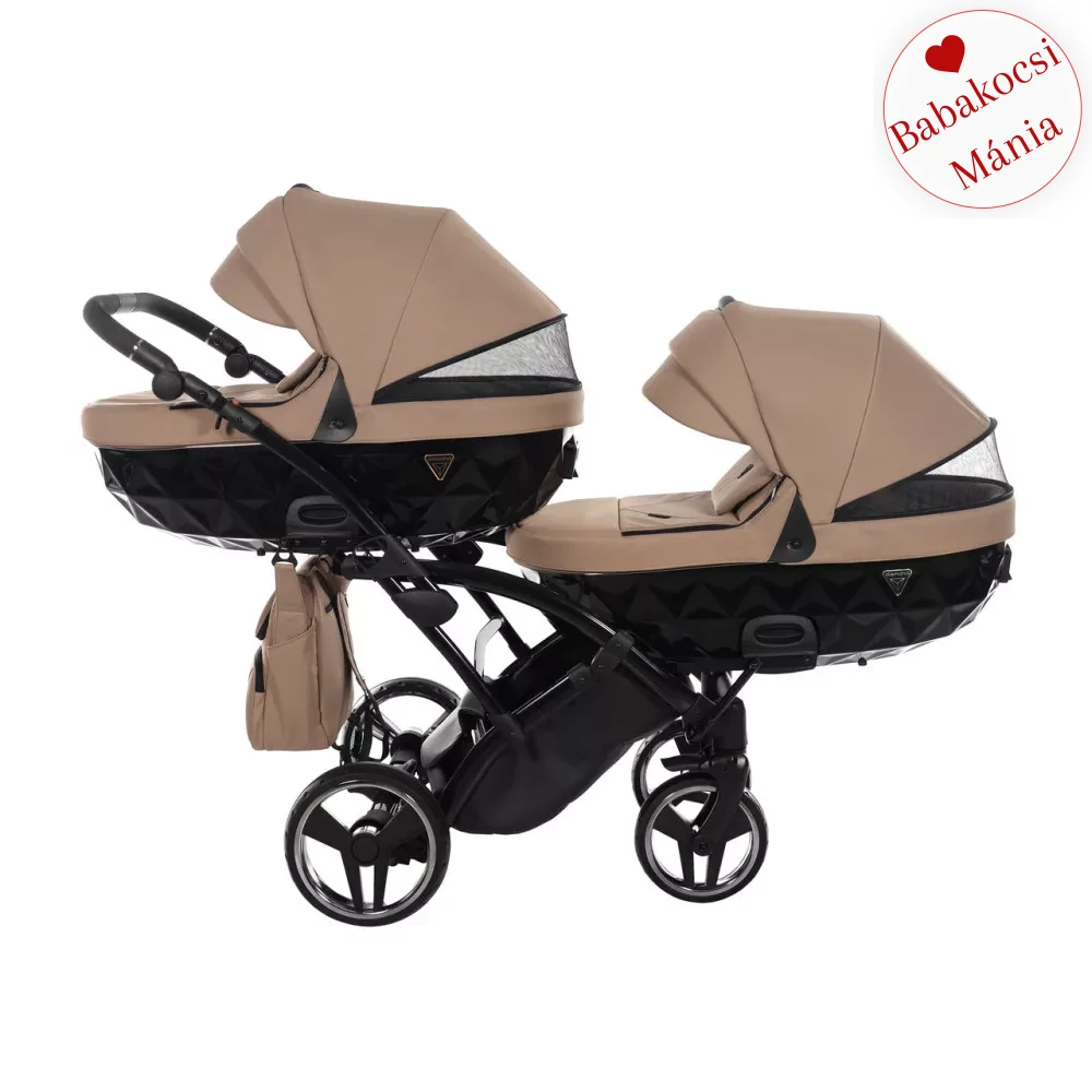 Junama többfunkciós ikerbabakocsi - DIAMOND BASIC DUO SLIM - 04
