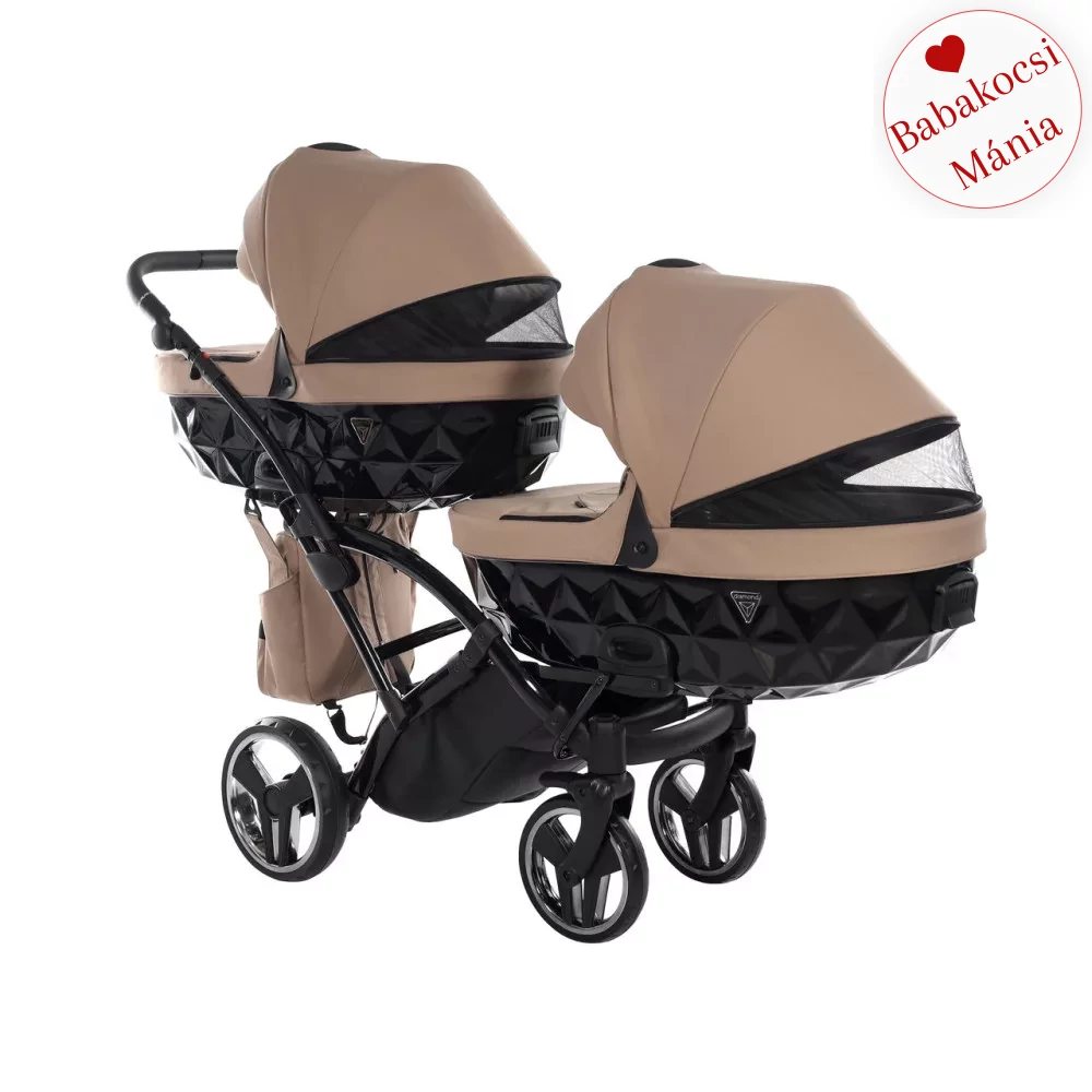 Junama többfunkciós ikerbabakocsi - DIAMOND BASIC DUO SLIM - 04