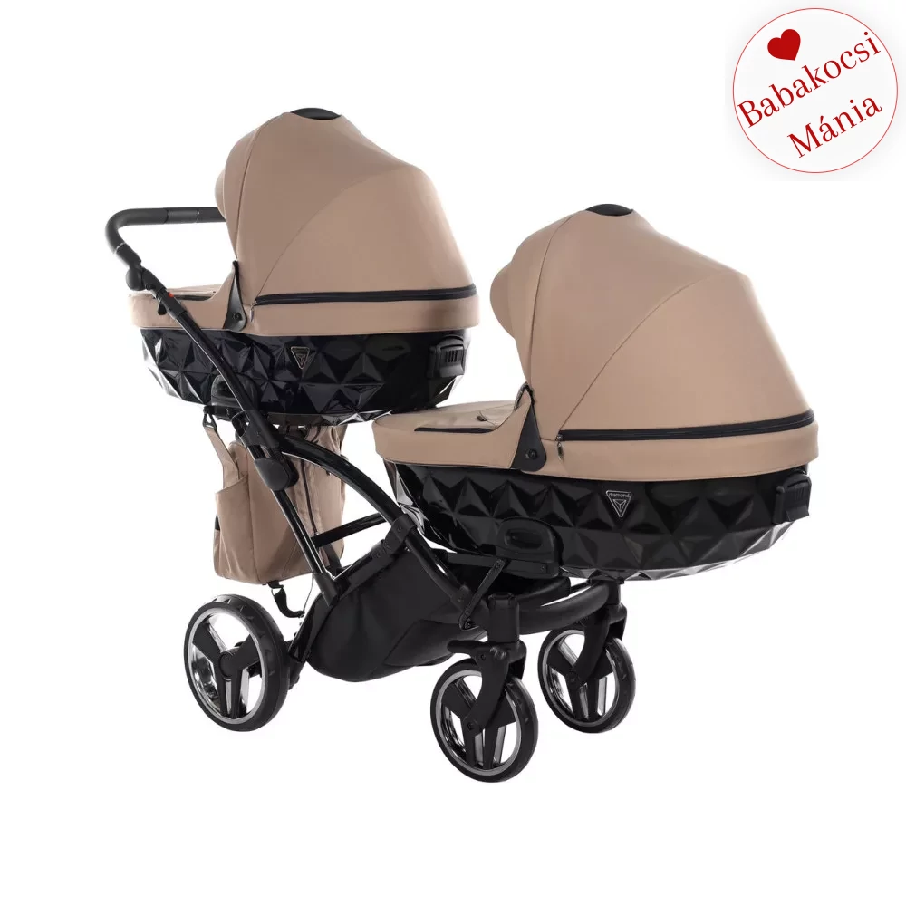 Junama többfunkciós ikerbabakocsi - DIAMOND BASIC DUO SLIM - 04