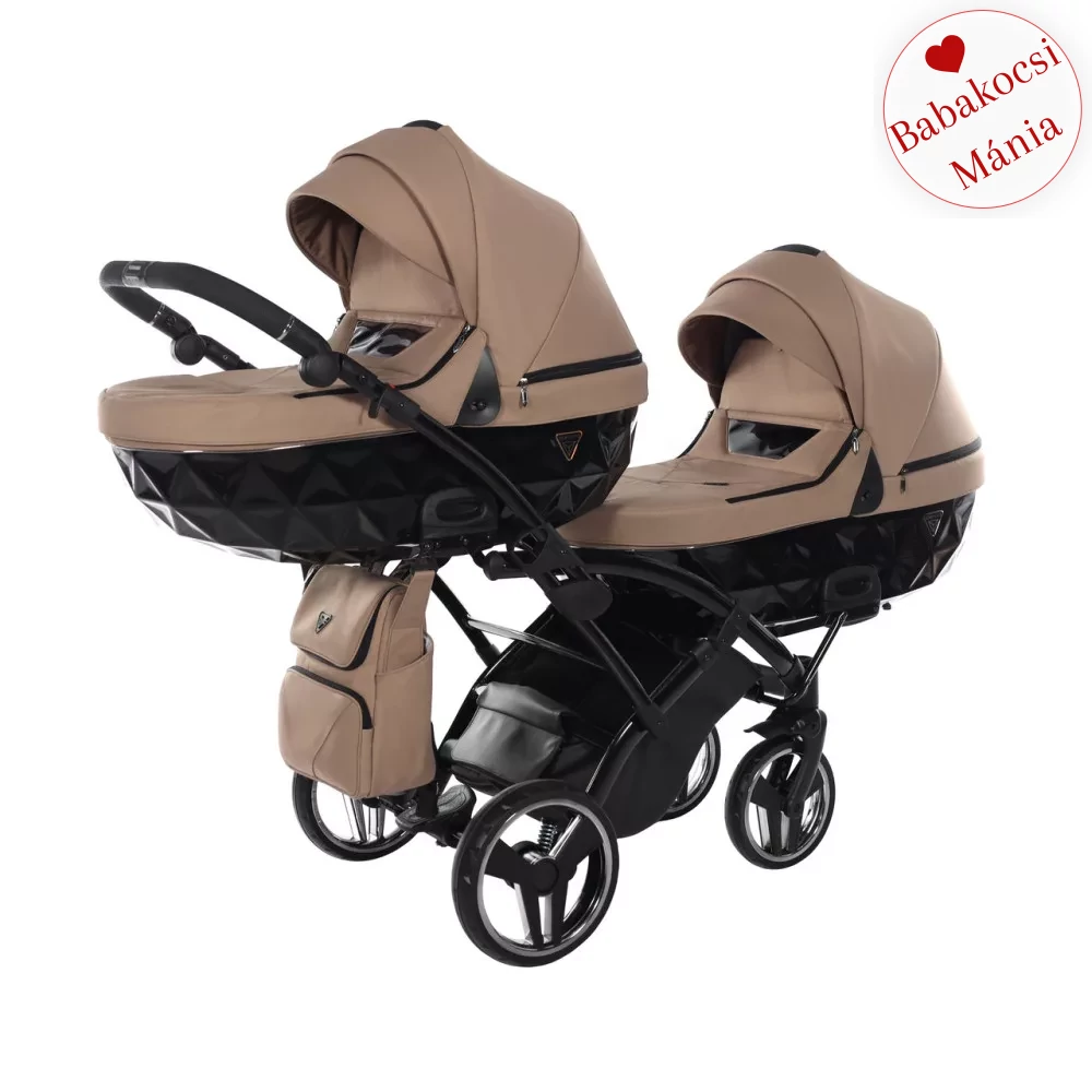 Junama többfunkciós ikerbabakocsi - DIAMOND BASIC DUO SLIM - 04