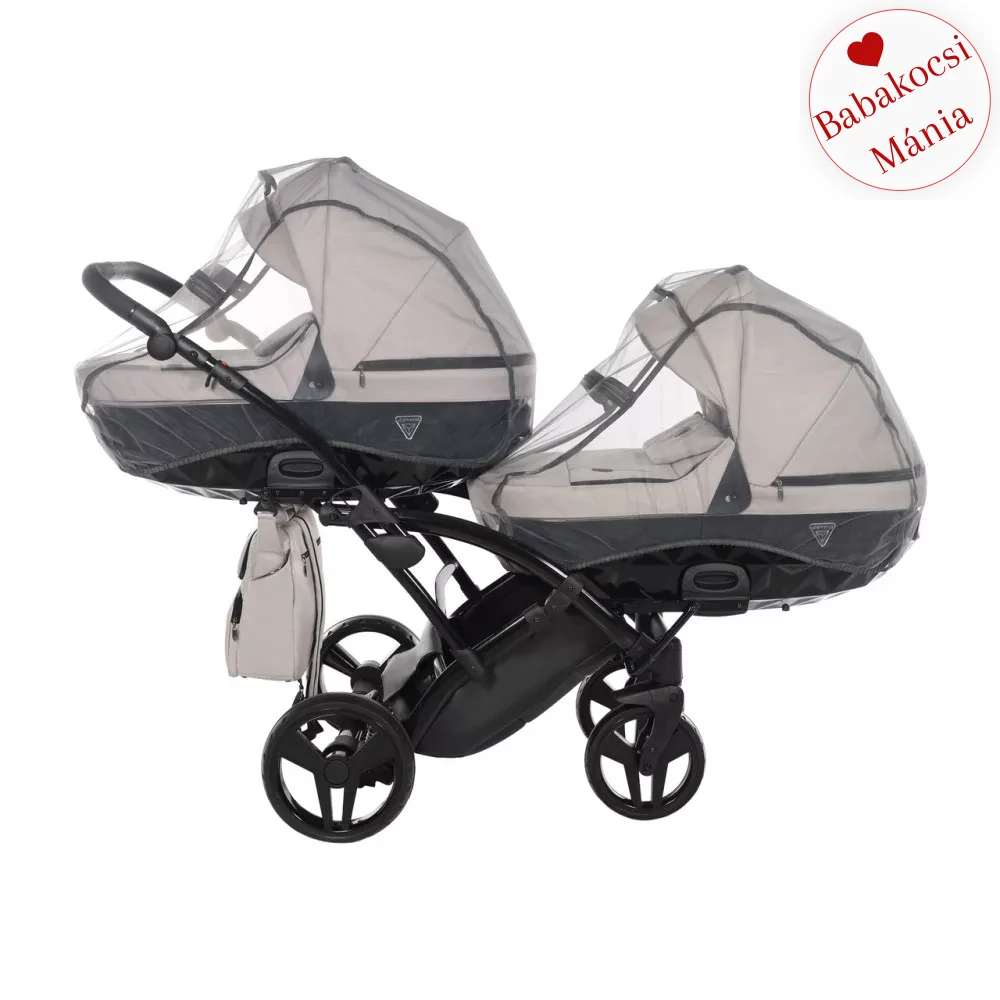 Junama többfunkciós ikerbabakocsi - DIAMOND BASIC DUO SLIM - 05