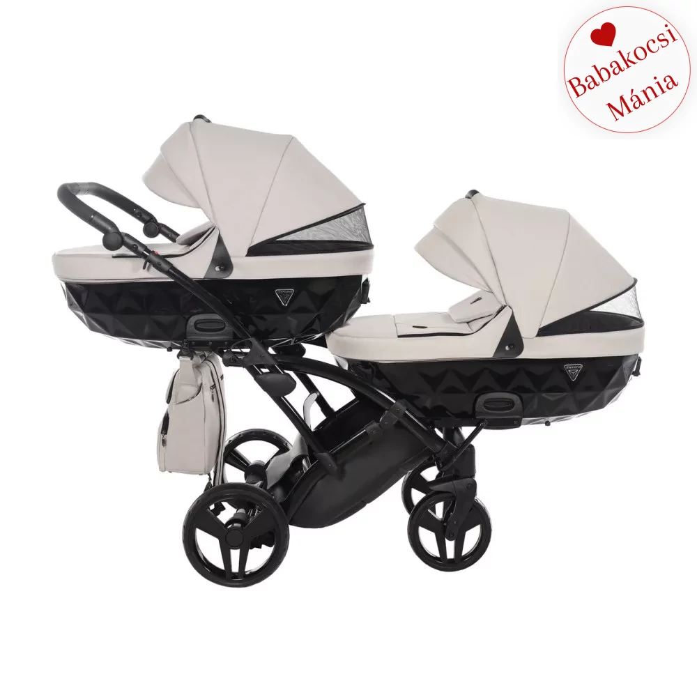 Junama többfunkciós ikerbabakocsi - DIAMOND BASIC DUO SLIM - 05