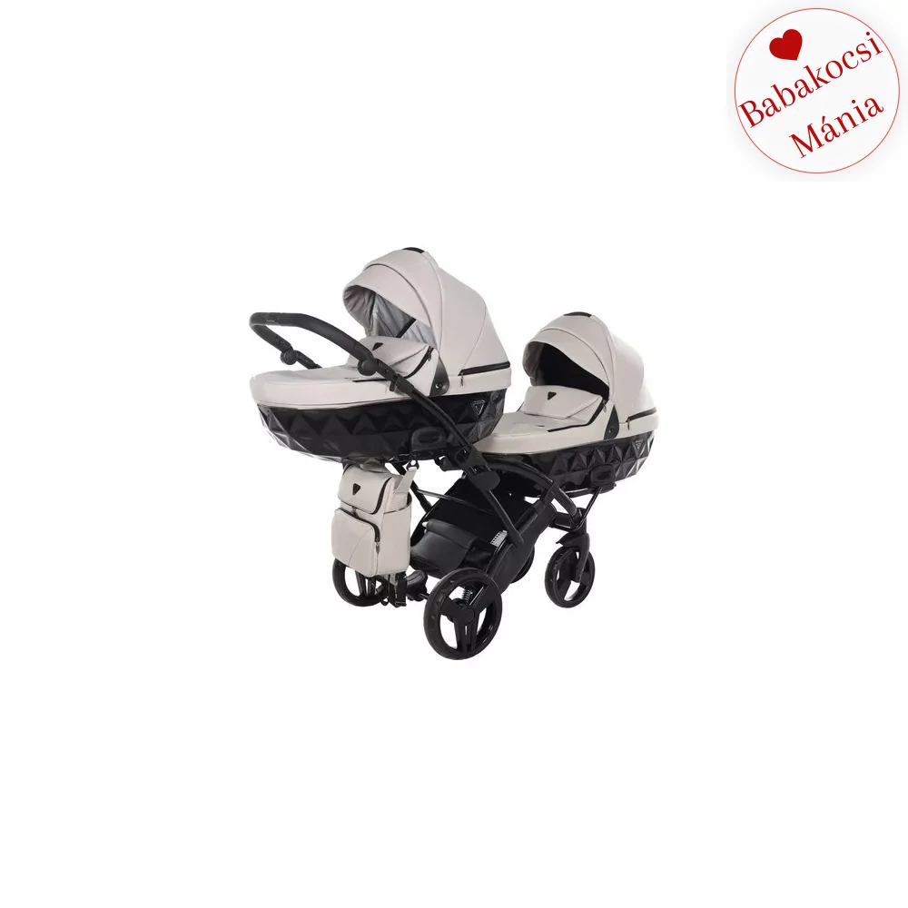Junama többfunkciós ikerbabakocsi - DIAMOND BASIC DUO SLIM - 05
