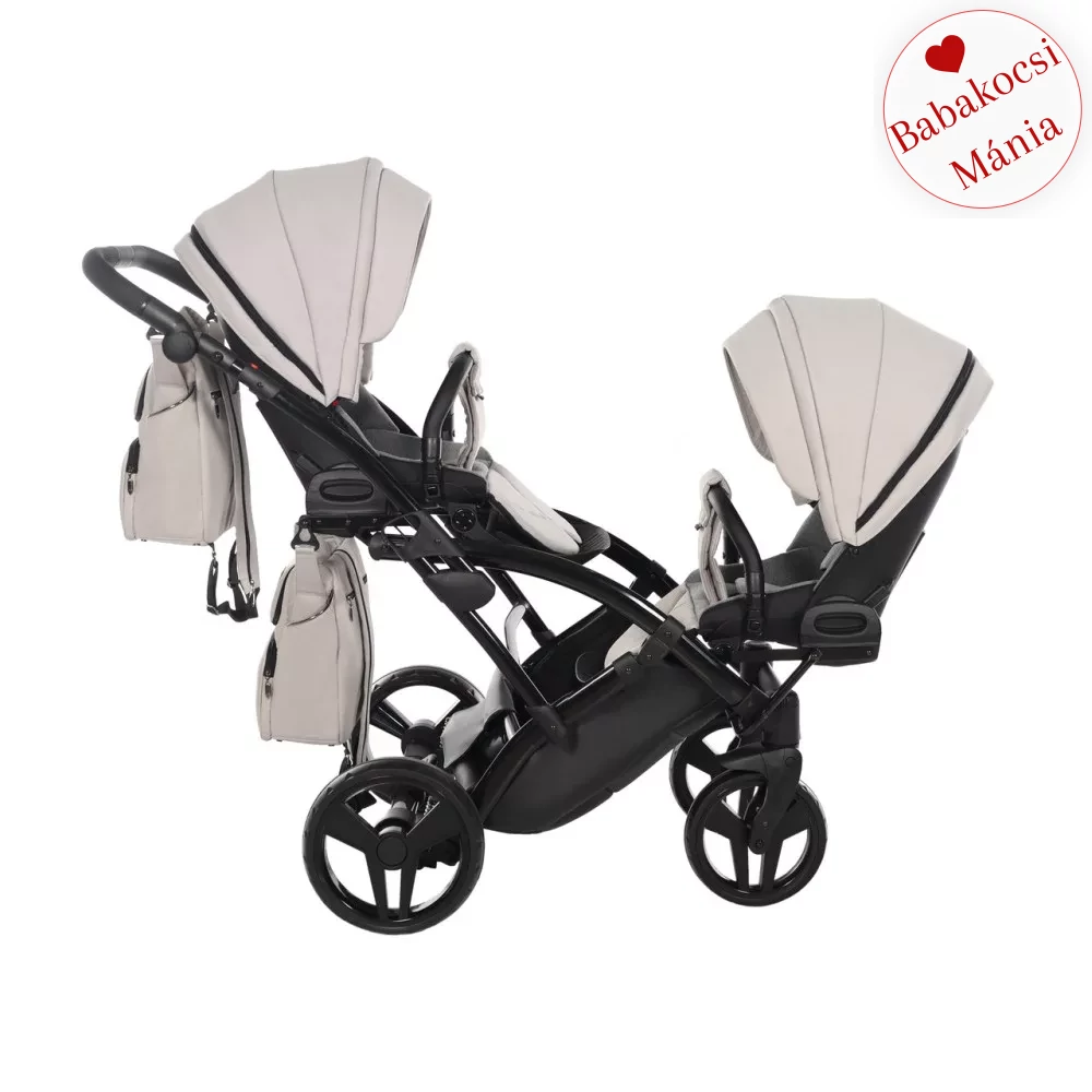 Junama többfunkciós ikerbabakocsi - DIAMOND BASIC DUO SLIM - 05