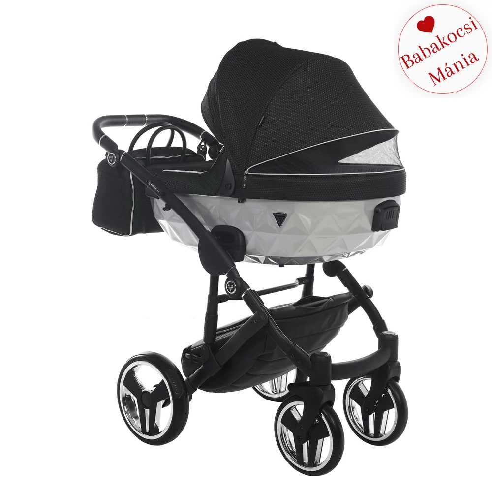 Junama többfunkciós babakocsi - DIAMOND MIRROR SATIN - 01