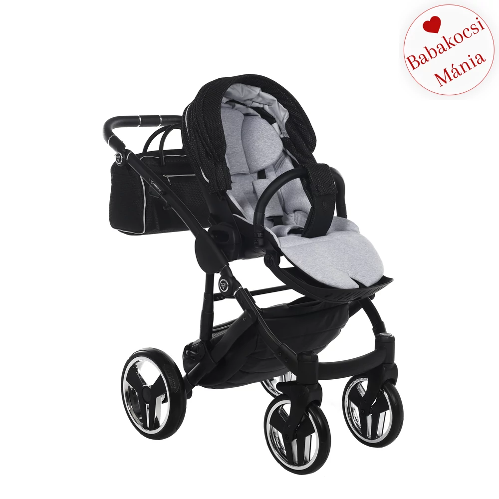 Junama többfunkciós babakocsi - DIAMOND MIRROR SATIN - 01