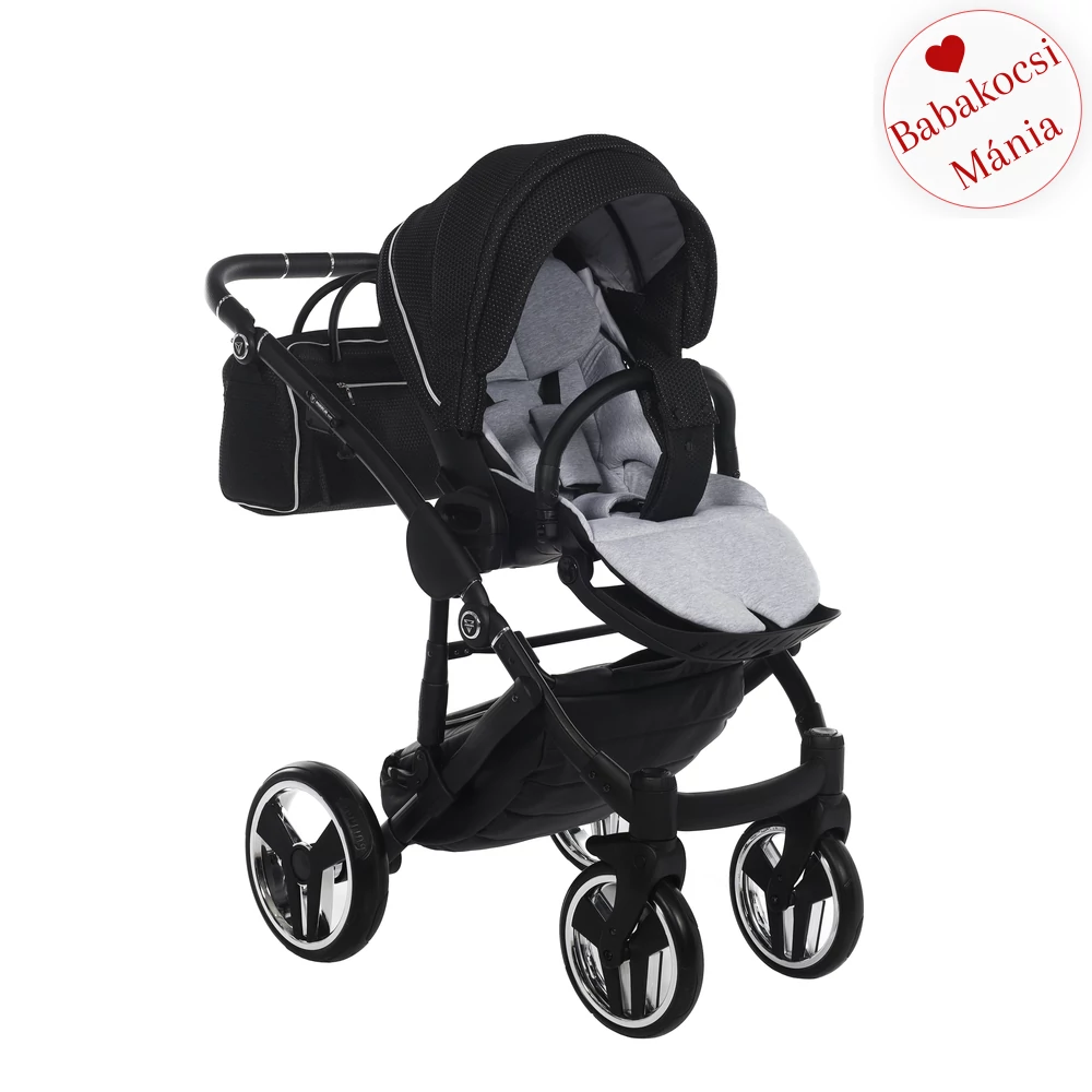 Junama többfunkciós babakocsi - DIAMOND MIRROR SATIN - 01