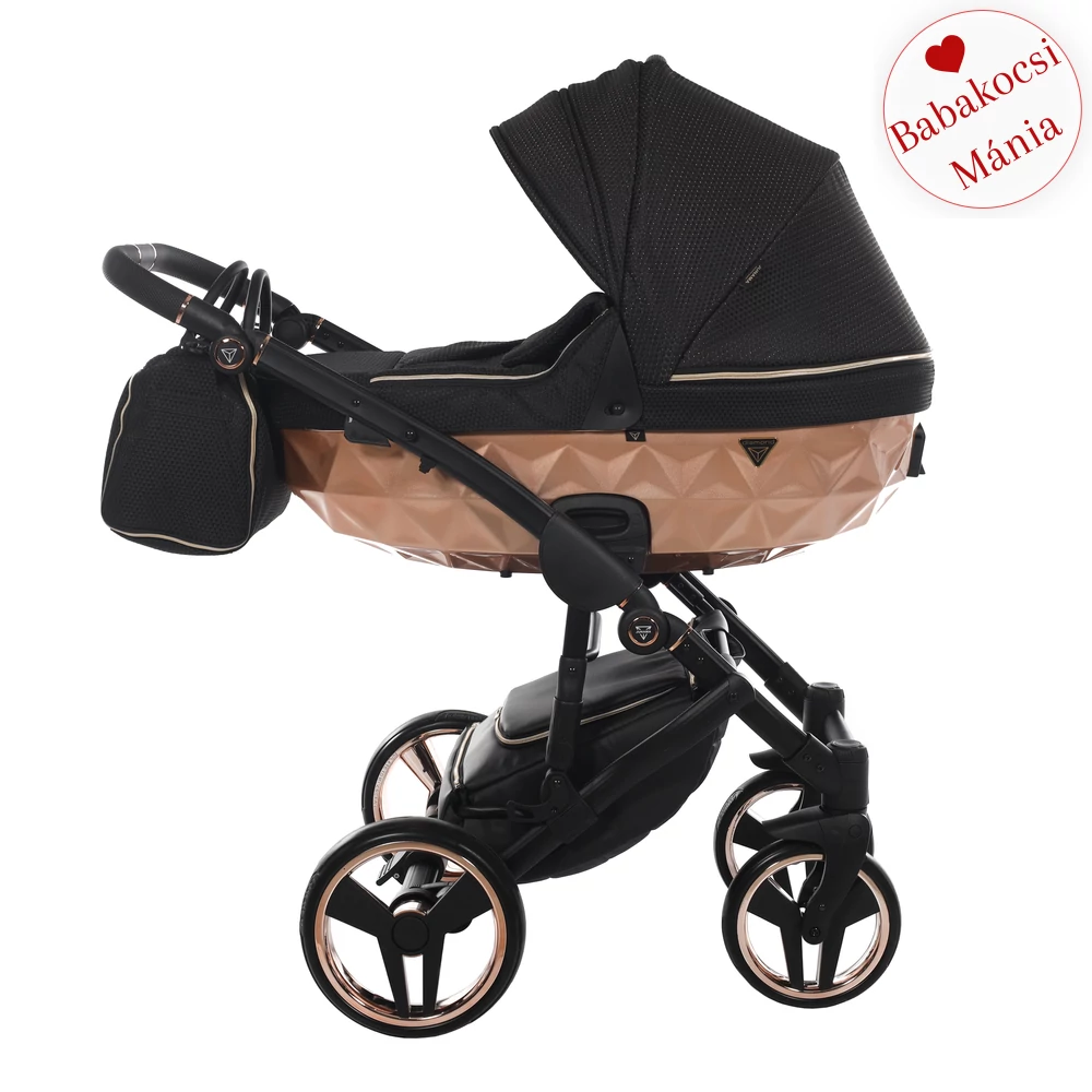 Junama többfunkciós babakocsi - DIAMOND MIRROR SATIN - 02
