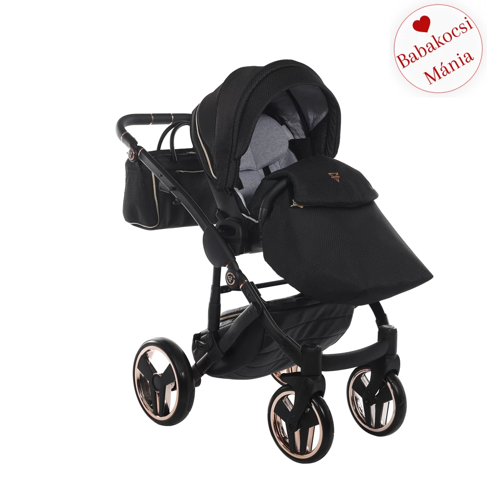 Junama többfunkciós babakocsi - DIAMOND MIRROR SATIN - 02
