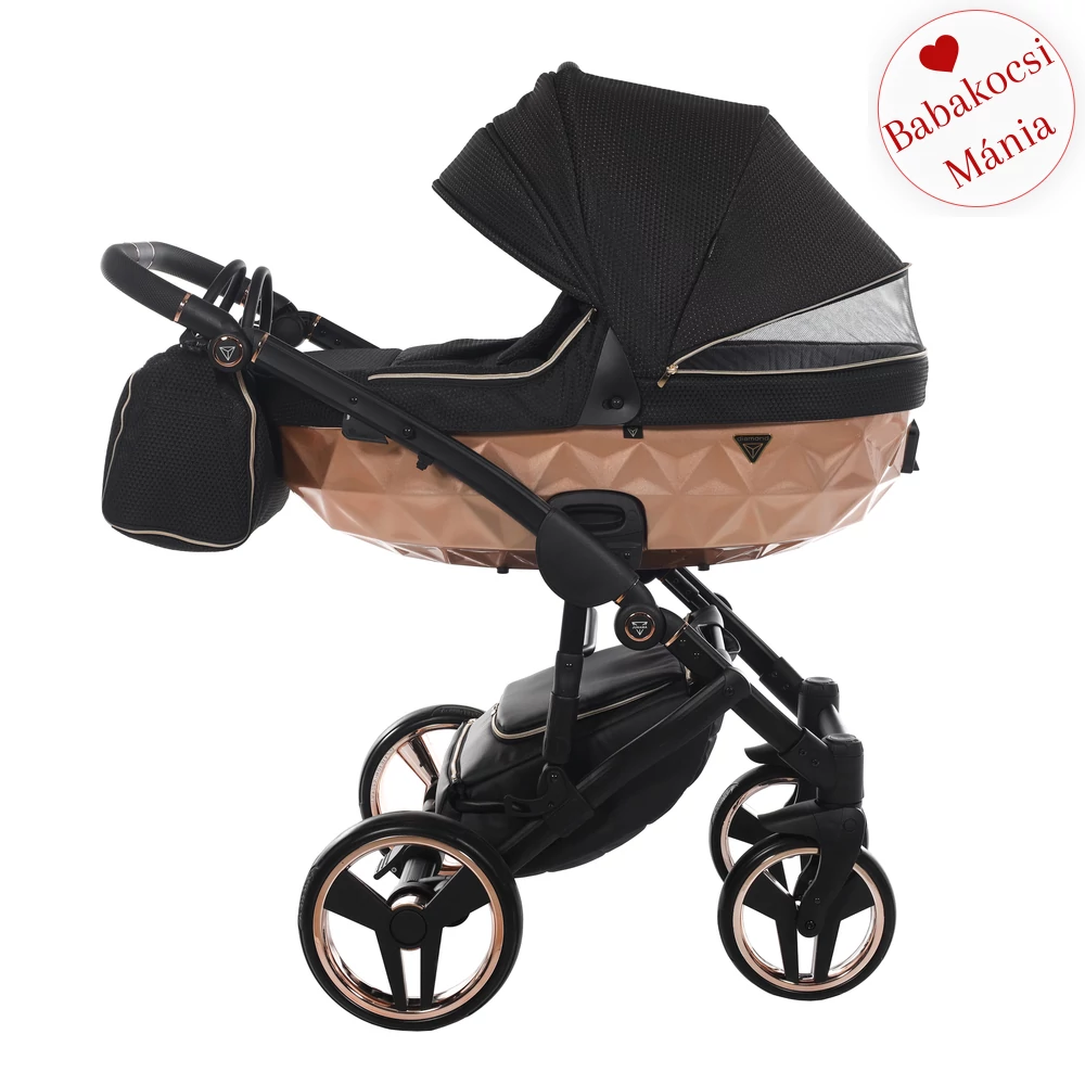 Junama többfunkciós babakocsi - DIAMOND MIRROR SATIN - 02