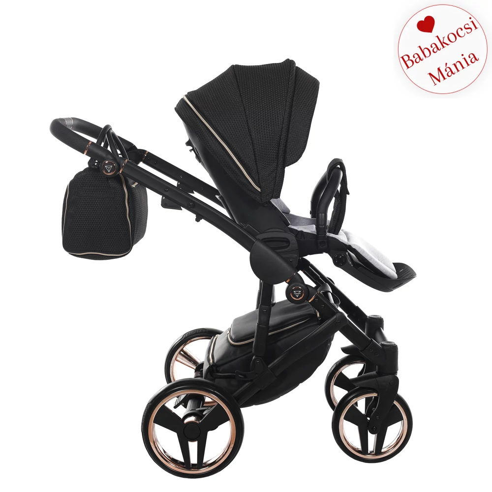 Junama többfunkciós babakocsi - DIAMOND MIRROR SATIN - 02