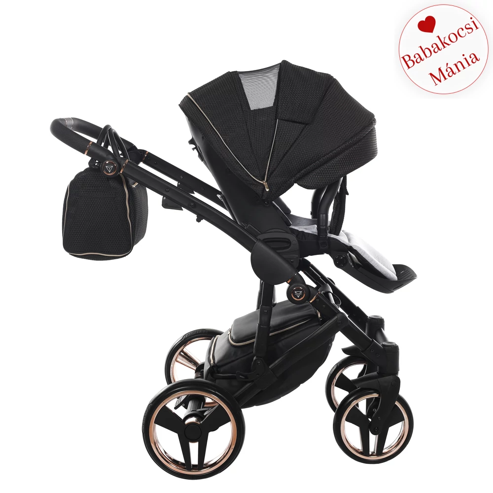 Junama többfunkciós babakocsi - DIAMOND MIRROR SATIN - 02