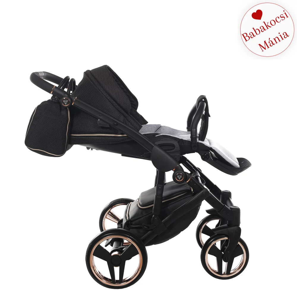 Junama többfunkciós babakocsi - DIAMOND MIRROR SATIN - 02