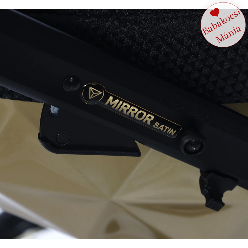 Junama többfunkciós babakocsi - DIAMOND MIRROR SATIN - 03