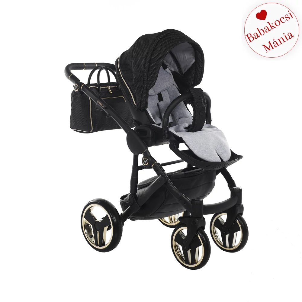 Junama többfunkciós babakocsi - DIAMOND MIRROR SATIN - 03