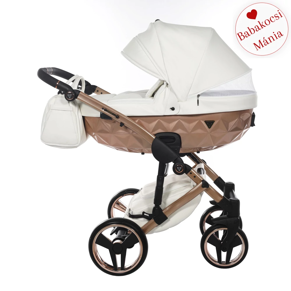 Junama többfunkciós babakocsi - DIAMOND MIRROR SATIN - 05