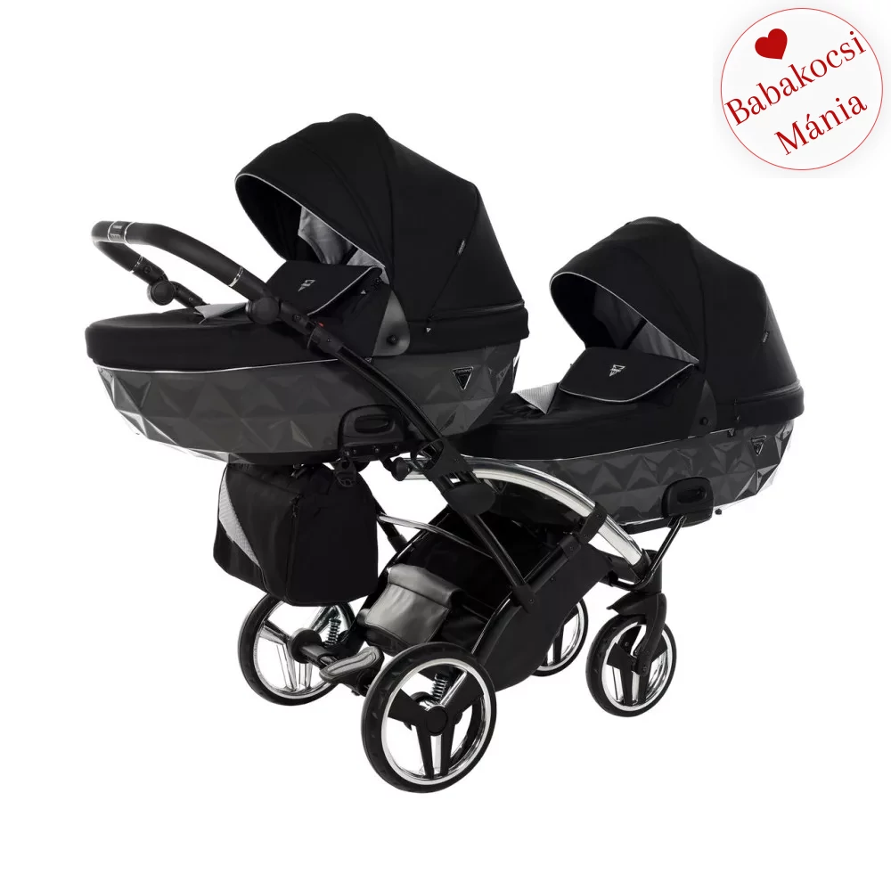 Junama többfunkciós ikerbabakocsi - DIAMOND S-LINE DUO SLIM - 03