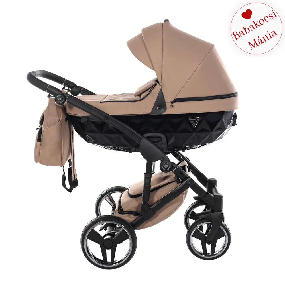 Junama többfunkciós babakocsi - DIAMOND BASIC - 04 bézs fekete
