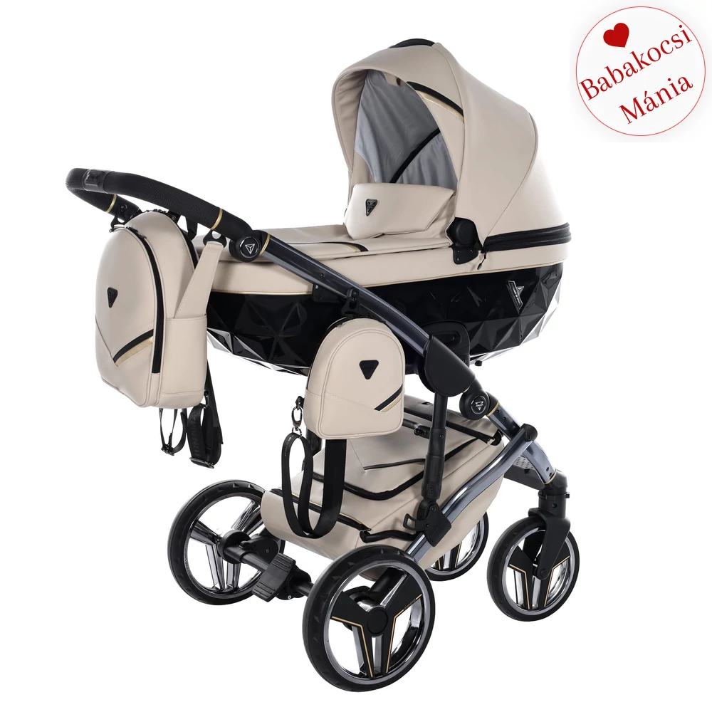 Babakocsi praktikus tartozékokkal - Diamond Sport bézs
