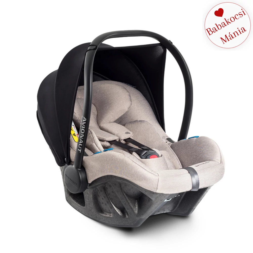 Babahordozó autós ülés 0-13 kg-ig - Avionaut Pixel - Beige Melange