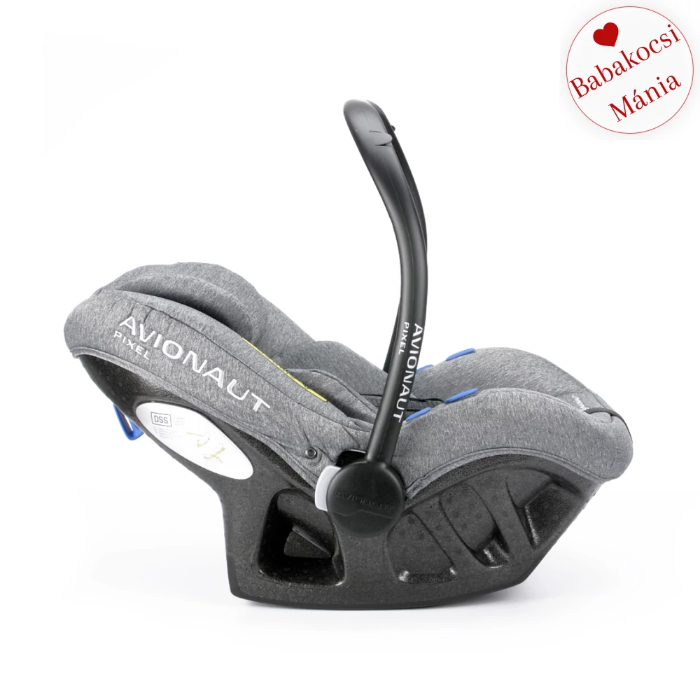 Babahordozó autós ülés 0-13 kg-ig - Avionaut Pixel - Grey Melange