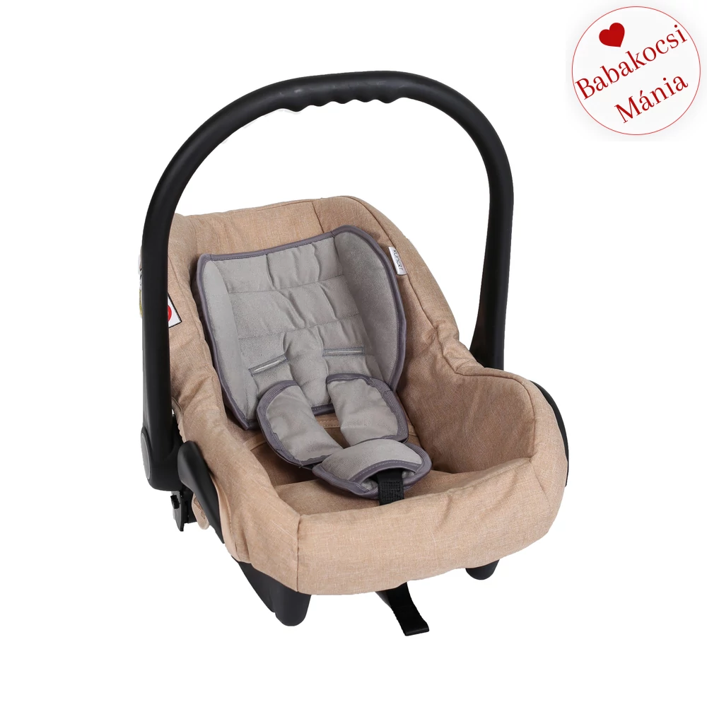 Babahordozó autós ülés 0-10 kg-ig - Kunert Carlo - lábzsákkal - bézs