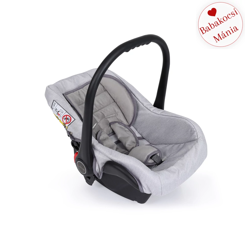 Babahordozó autós ülés 0-10 kg-ig - Kunert Carlo - szürke Jeans