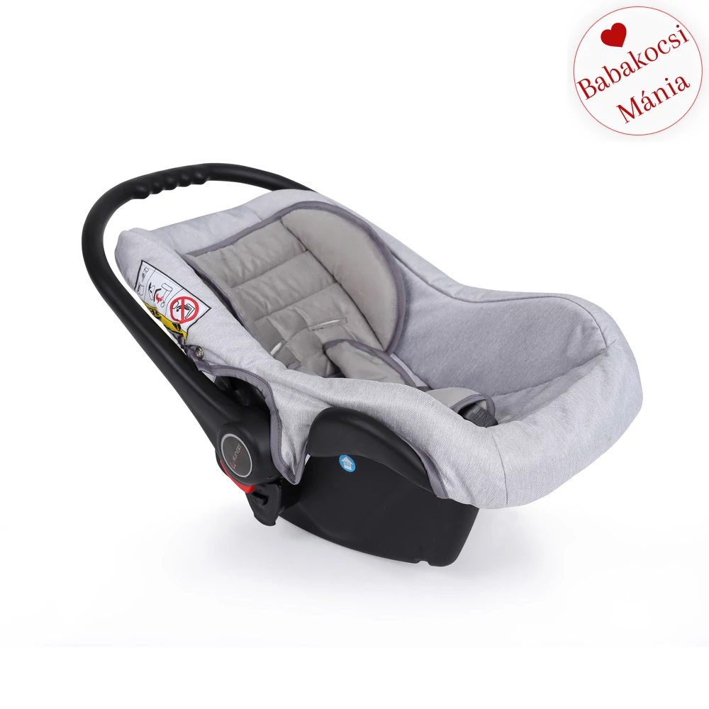 Babahordozó autós ülés 0-10 kg-ig - Kunert Carlo - szürke Jeans