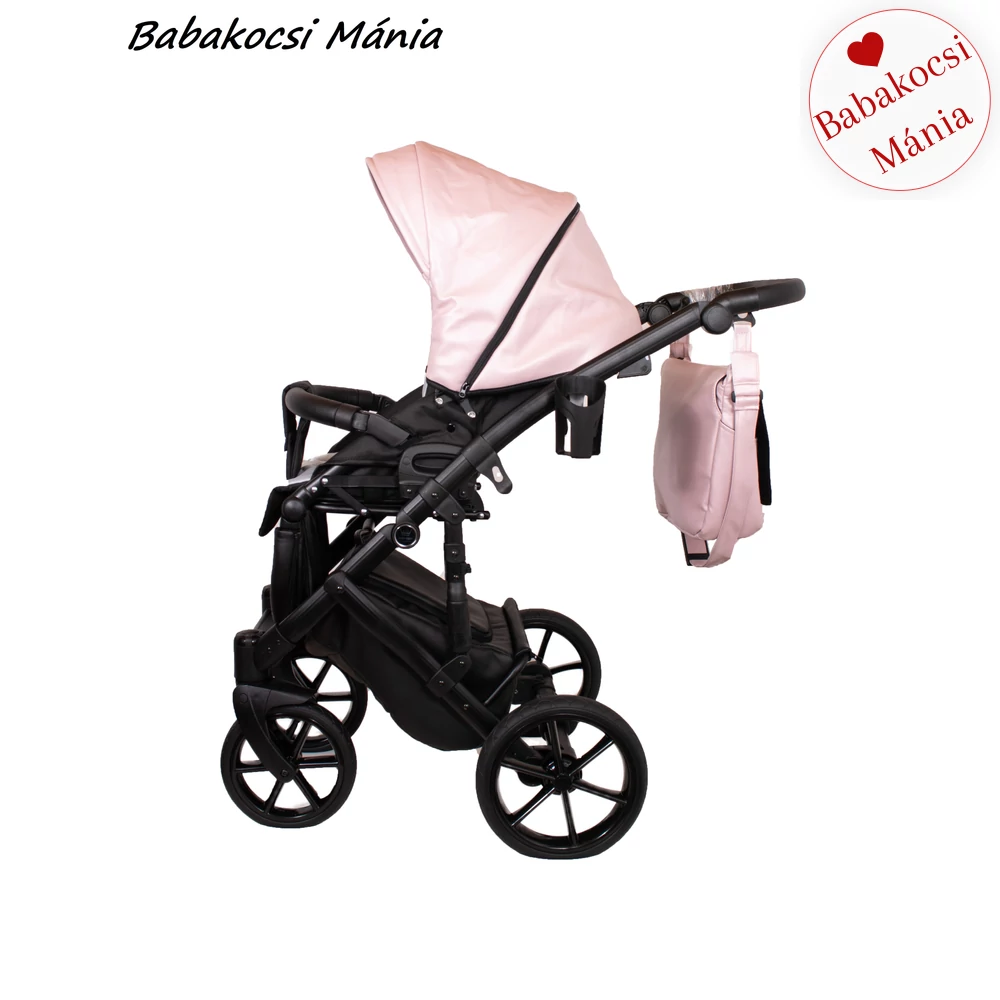CORONA LITE ECO - TAKO többfunkciós babakocsi 3in1 szett: rózsaszín 3