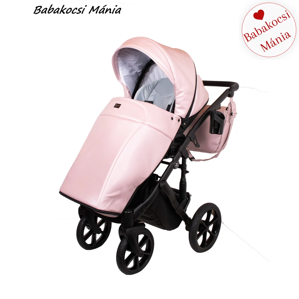 CORONA LITE ECO - TAKO többfunkciós babakocsi 3in1 szett: rózsaszín 5