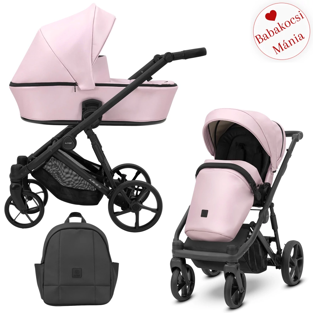 Kunert Arizo alumínium vázas 2in1 babakocsi: Pink ECO