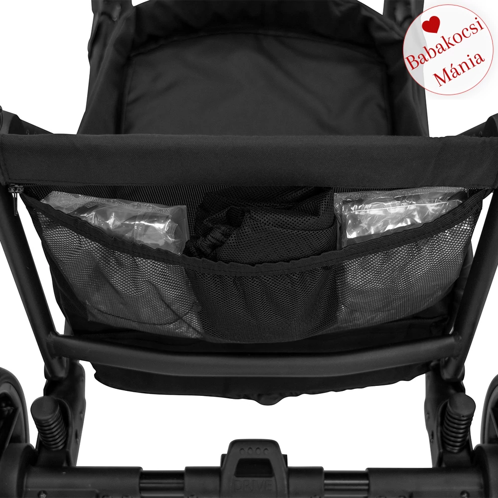 Ikerbabakocsi - Kunert Brav Duo 3in1 - Grey 03