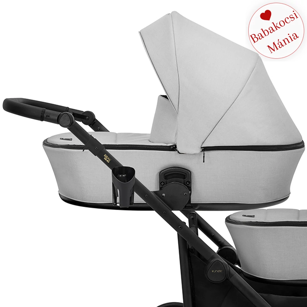 Ikerbabakocsi - Kunert Brav Duo 3in1 - Grey 03