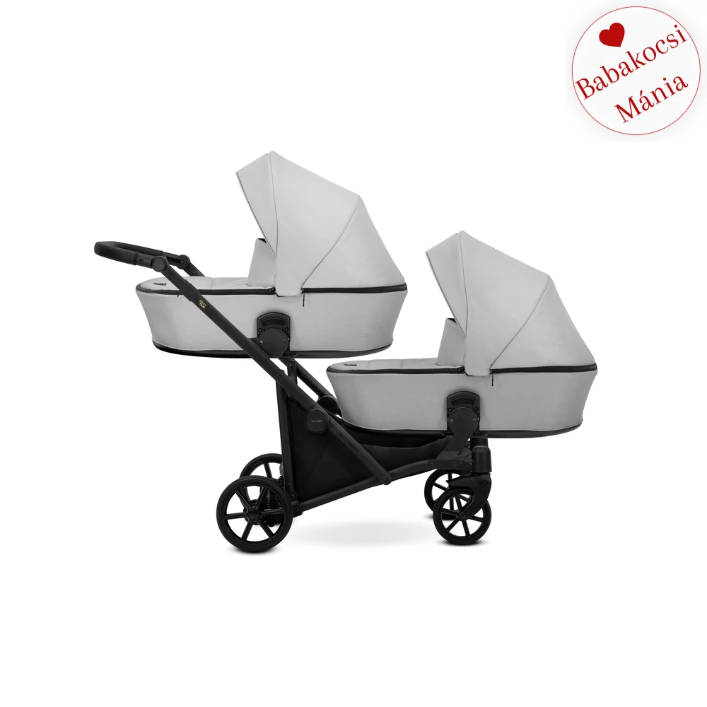 Ikerbabakocsi - Kunert Brav Duo 3in1 - Grey 03