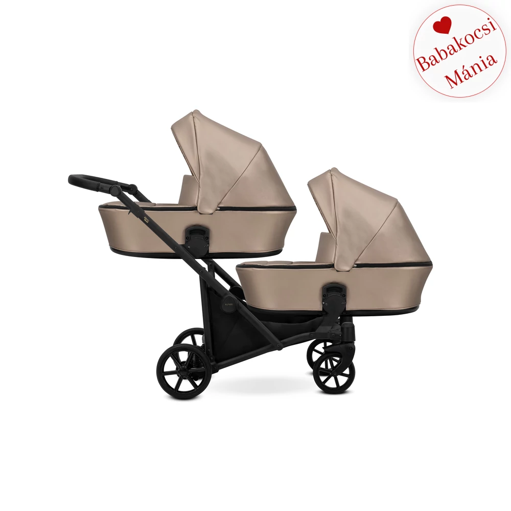 Ikerbabakocsi - Kunert Brav Duo 2in1 - Cappucino ECO 13