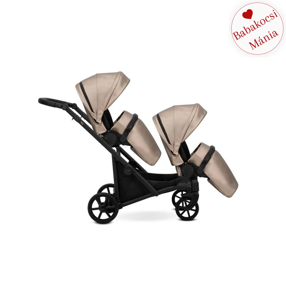 Ikerbabakocsi - Kunert Brav Duo 2in1 - Cappucino ECO 13